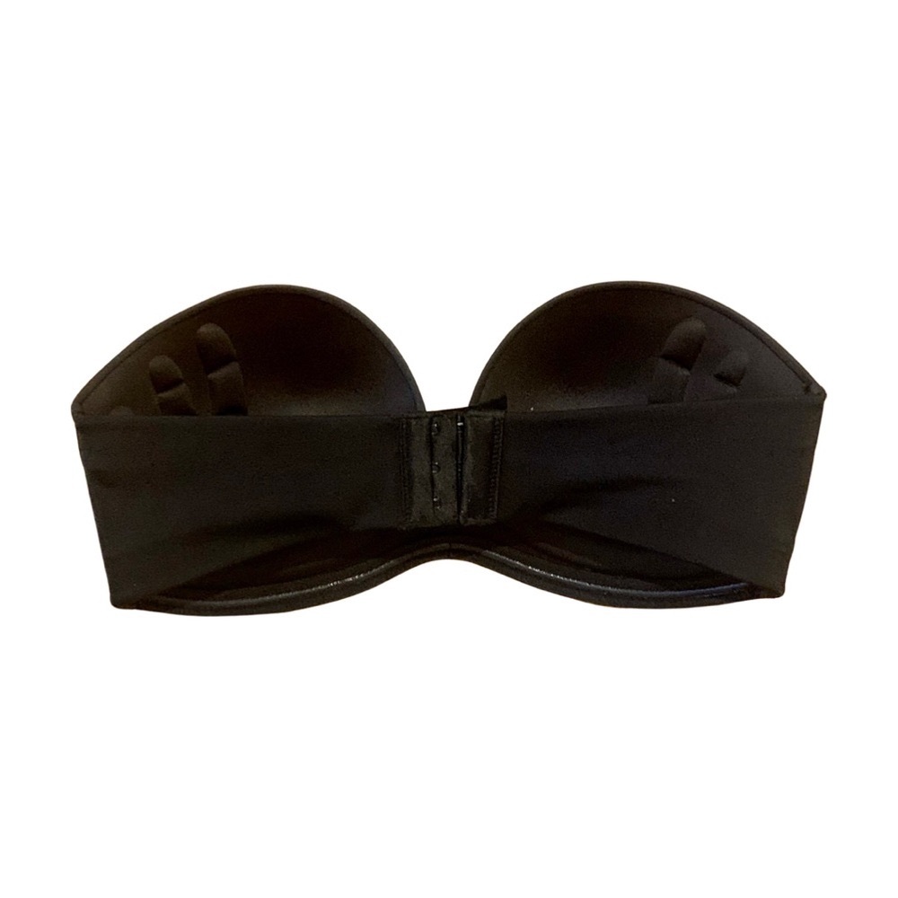 Black strapless bra 34D NWOT